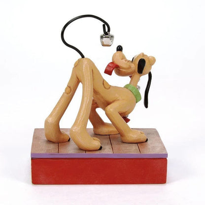 Disney Traditions Jolly Jingle Tail (Pluto with Bells) Figurine By Jim Shore 6016885