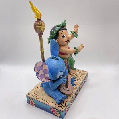 Disney Traditions Lilo and Stitch Figurine Signed by Jim Shore 4027136