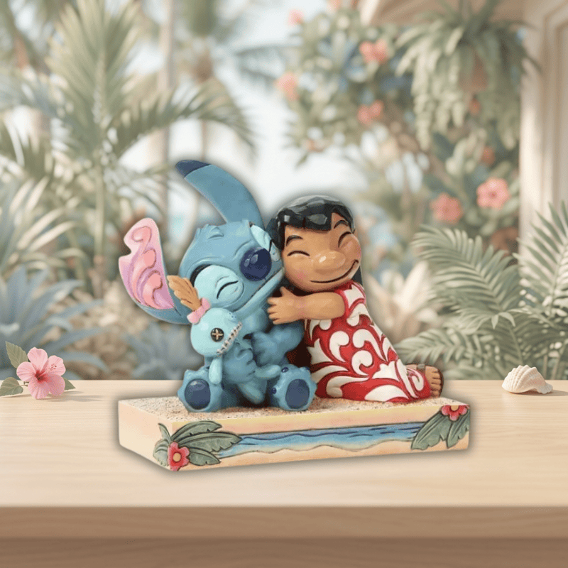 Disney Traditions Lilo, Stitch and Scrump Figurine by Jim Shore