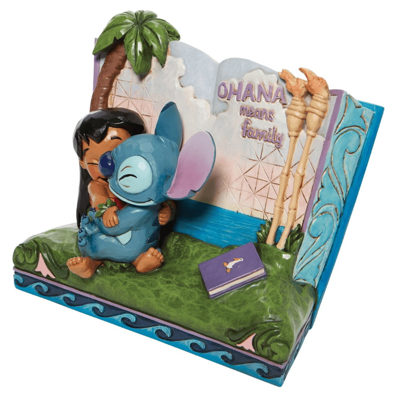 Disney Traditions Lilo & Stitch Storybook Figurine by Jim Shore