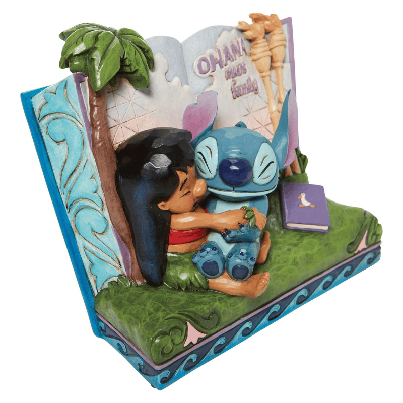 Disney Traditions Lilo & Stitch Storybook Figurine by Jim Shore