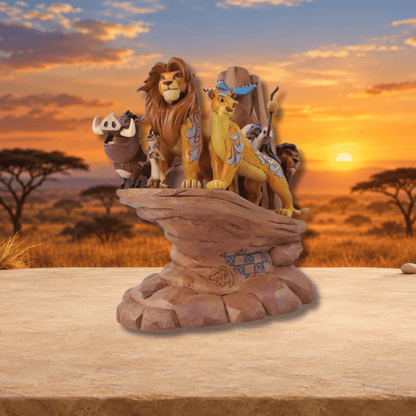 Disney Traditions Lion King Carved in Stone Figurine 6014329