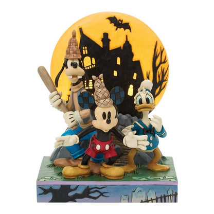 Disney Traditions Look Out| Ghosts| (Lonesome Ghosts) Figurine By Jim Shore 6017941