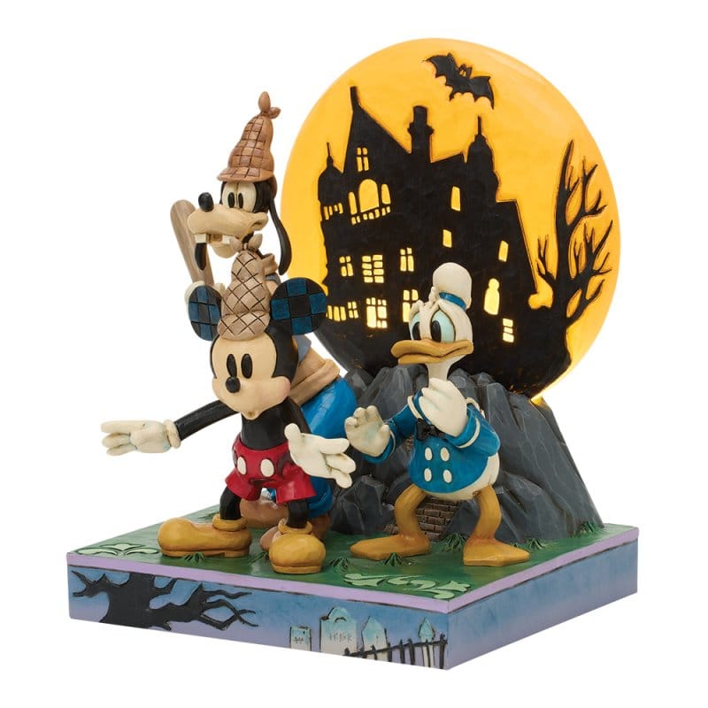 Disney Traditions Look Out| Ghosts| (Lonesome Ghosts) Figurine By Jim Shore 6017941