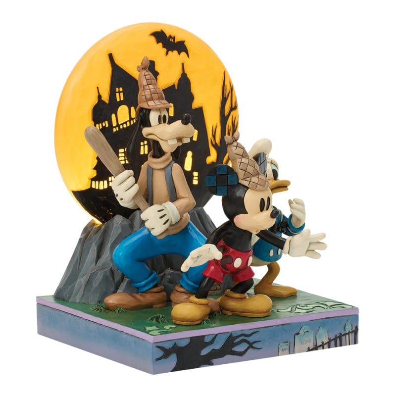 Disney Traditions Look Out| Ghosts| (Lonesome Ghosts) Figurine By Jim Shore 6017941