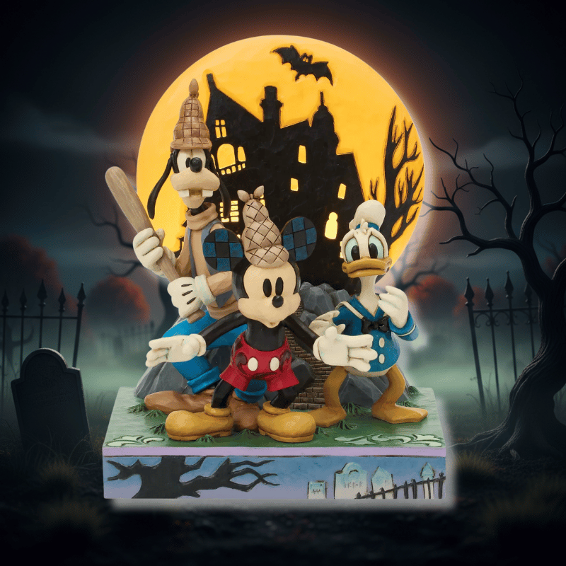 Disney Traditions Look Out Ghosts (Lonesome Ghosts) Figurine By Jim Shore 6017941