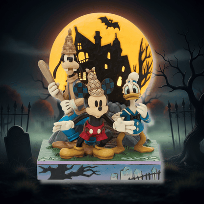 Disney Traditions Look Out Ghosts (Lonesome Ghosts) Figurine By Jim Shore 6017941