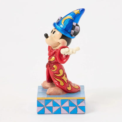 Disney Traditions Magical Moment (Sorcerer Mickey) Figurine By Jim Shore 6016900
