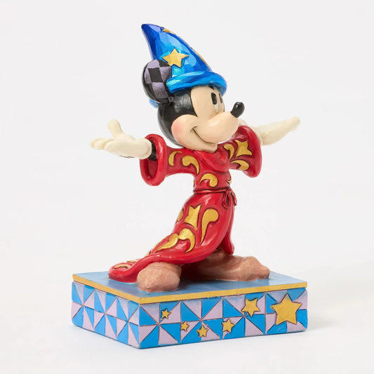 Disney Traditions Magical Moment (Sorcerer Mickey) Figurine By Jim Shore 6016900