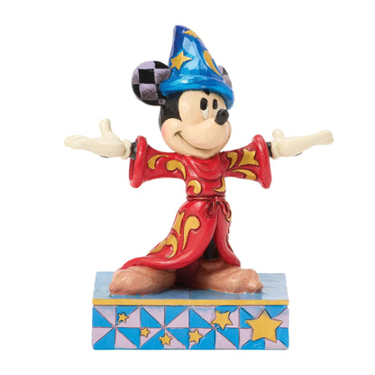 Disney Traditions Magical Moment (Sorcerer Mickey) Figurine By Jim Shore 6016900