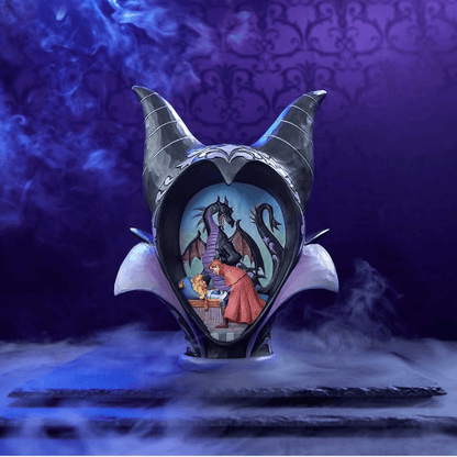 Disney Traditions Maleficent Diorama Headdress True Love's Kiss Figurine by Jim Shore