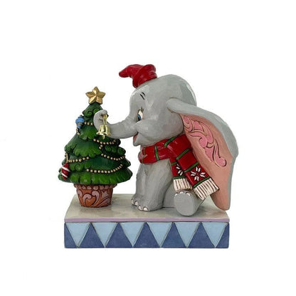 Disney Traditions Merry Moments (Dumbo with Christmas Tree) Figurine By Jim Shore 6016889