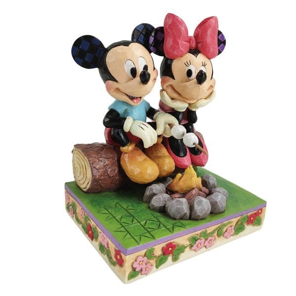 Disney Traditions Mickey and Minnie Campfire Figurine By Jim Shore 6011938