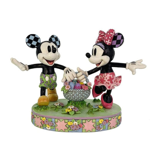 Disney Traditions Mickey and Minnie Easter Figurine by Jim Shore