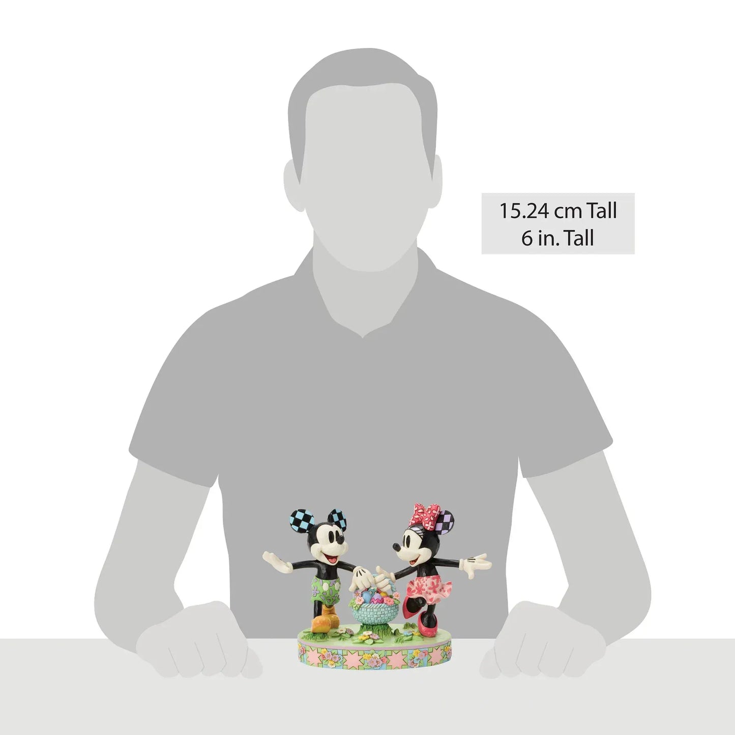 Disney Traditions Mickey and Minnie Easter Figurine by Jim Shore