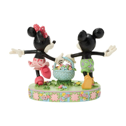 Disney Traditions Mickey and Minnie Easter Figurine by Jim Shore