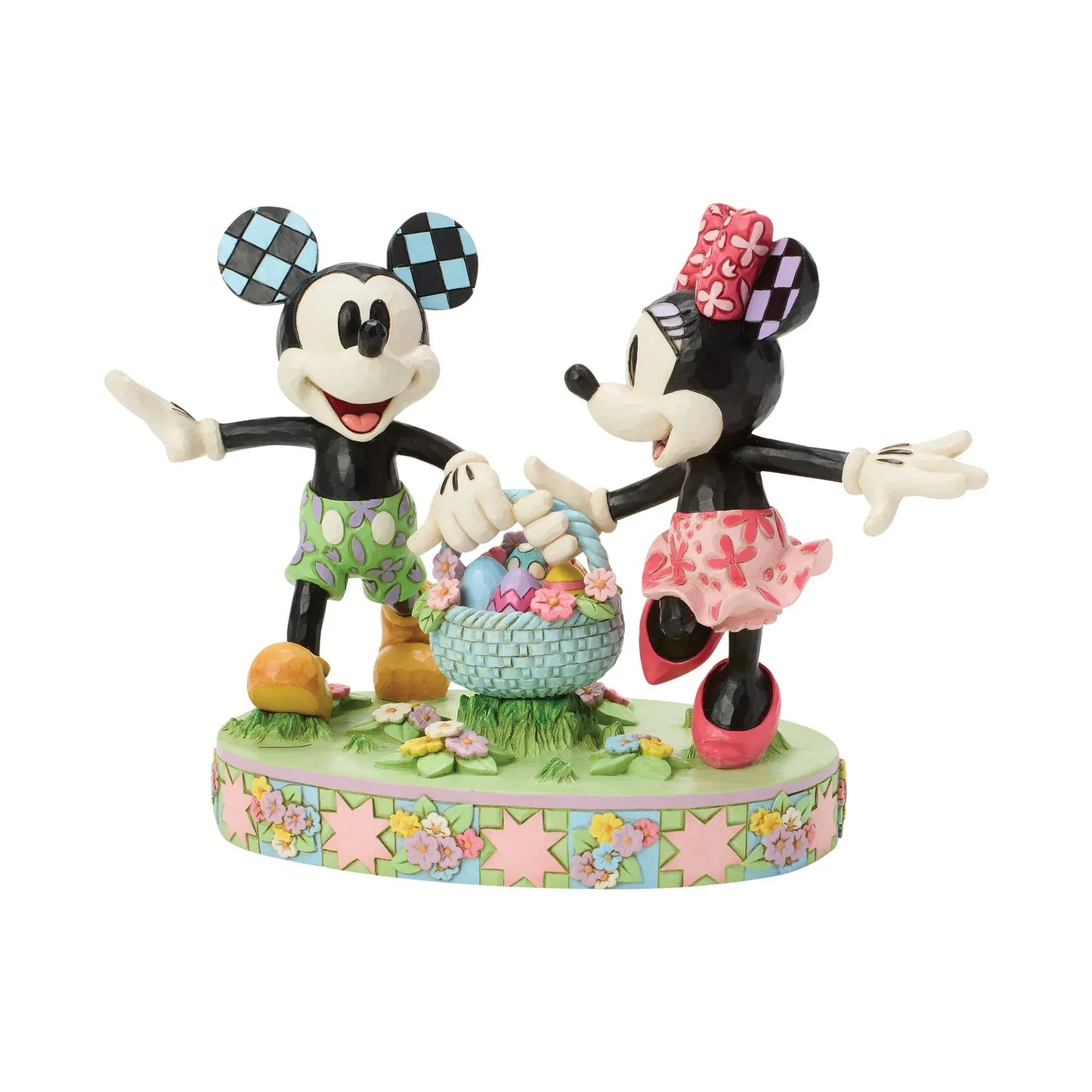 Disney Traditions Mickey and Minnie Easter Figurine by Jim Shore