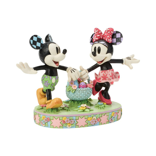 Disney Traditions Mickey and Minnie Easter Figurine by Jim Shore