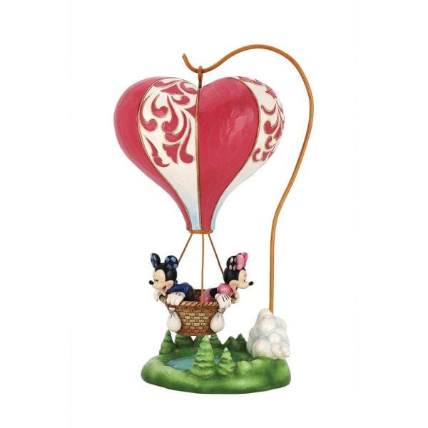 Disney Traditions Mickey and Minnie Hot Air Balloon Figurine By Jim Shore 6011916
