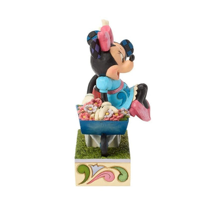 Disney Traditions Mickey and Minnie Wheelbarrow Figurine by Jim Shore