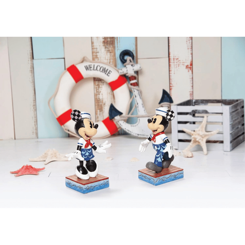 Disney Traditions Mickey Mouse Snazzy Sailor Personality Pose Figurine by Jim Shore