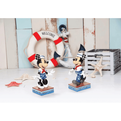 Disney Traditions Mickey Mouse Snazzy Sailor Personality Pose Figurine by Jim Shore