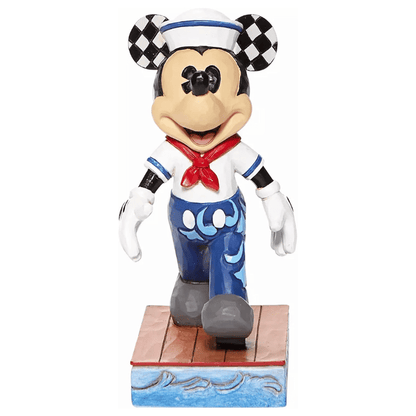 Disney Traditions Mickey Mouse Snazzy Sailor Personality Pose Figurine by Jim Shore