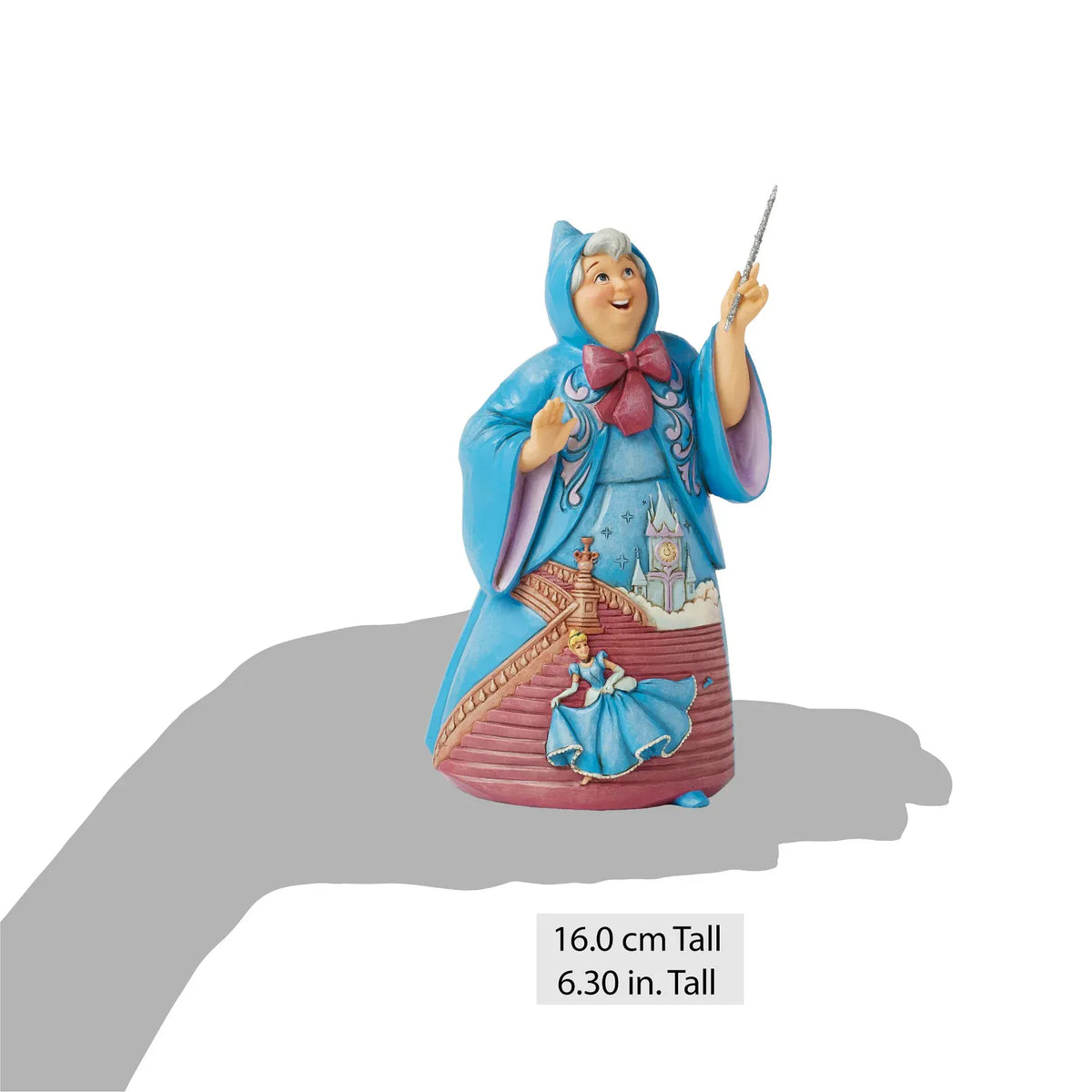 Disney Traditions Midnight Magic (Cinderella Fairy Godmother) Figurine By Jim Shore 6016898