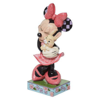 Disney Traditions Minnie Holding Bunny Figurine By Jim Shore 6011918