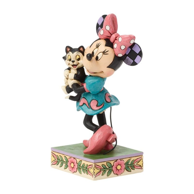 Disney Traditions Minnie Mouse and Figaro Figurine by Jim Shore