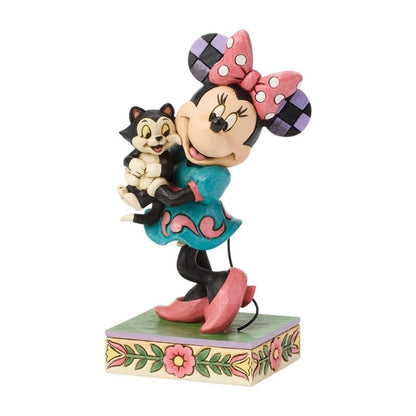 Disney Traditions Minnie Mouse and Figaro Figurine by Jim Shore