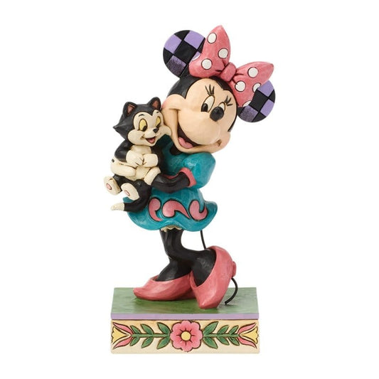Disney Traditions Minnie Mouse and Figaro Figurine by Jim Shore