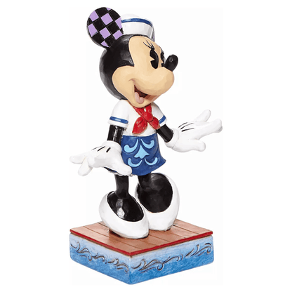 Disney Traditions Minnie Mouse Sassy Sailor Personality Pose Figurine by Jim Shore