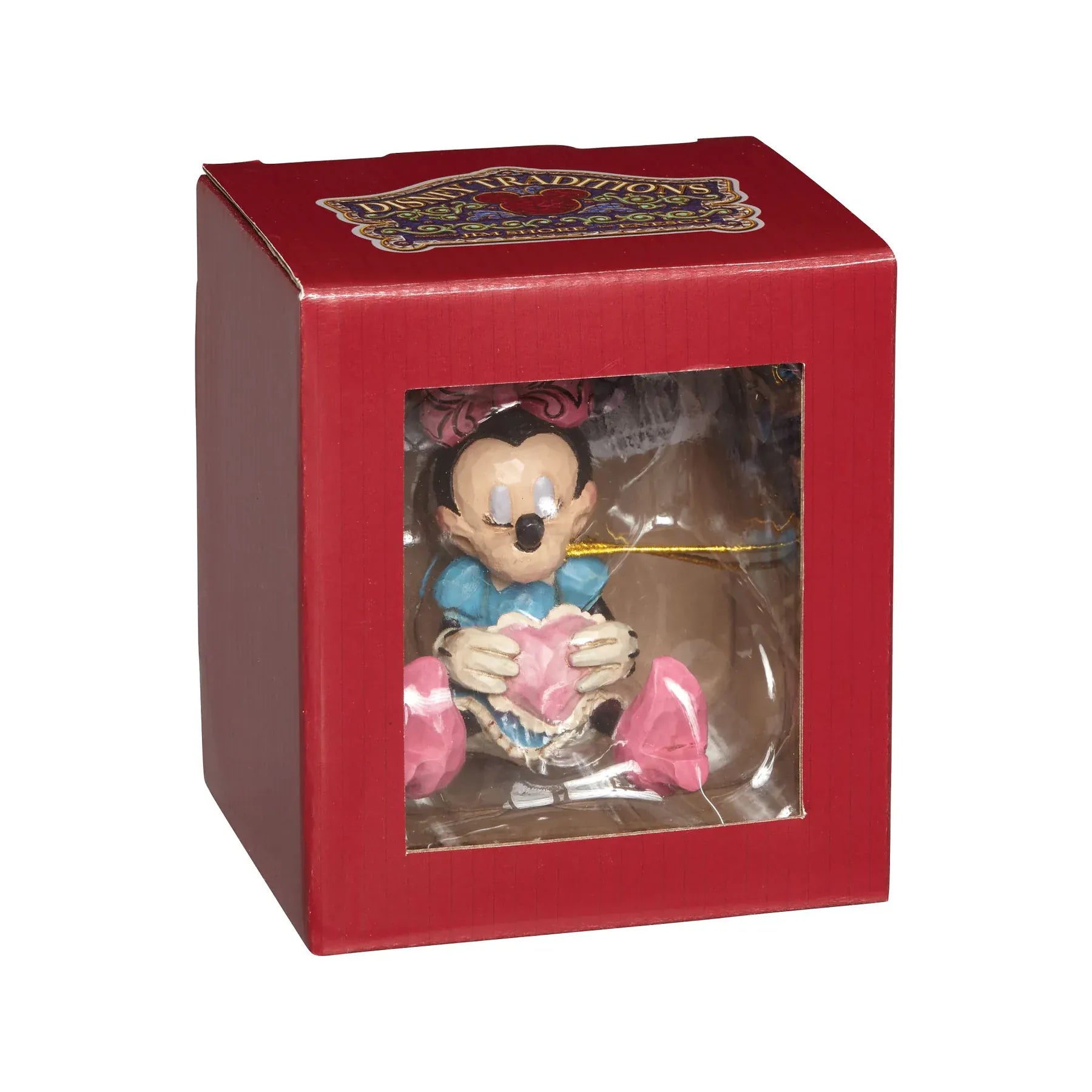 Disney Traditions Minnie Mouse with Heart Mini Figurine 4054285