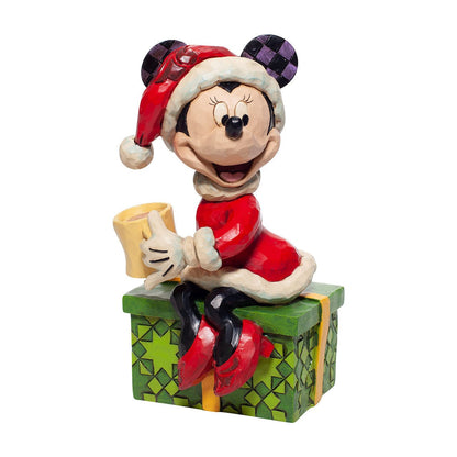 Disney Traditions Minnie Mouse with Hot Chocolate Figurine 6007069