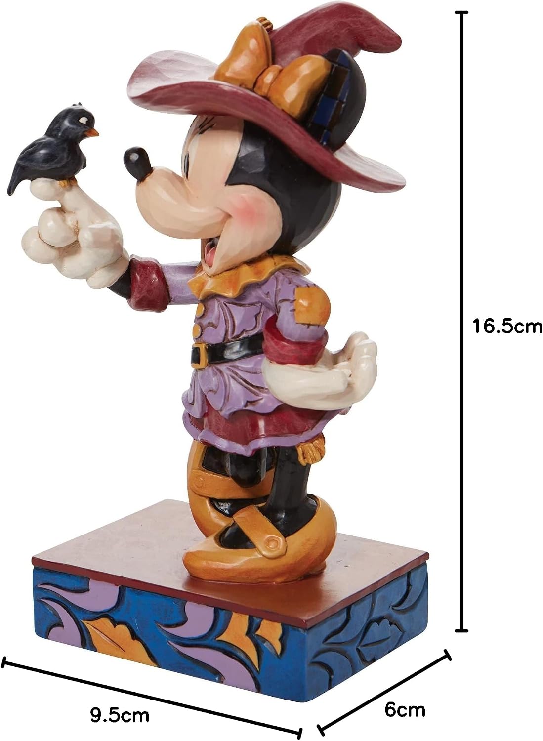 Disney Traditions Minnie Scarecrow Figurine By Jim Shore 6010861