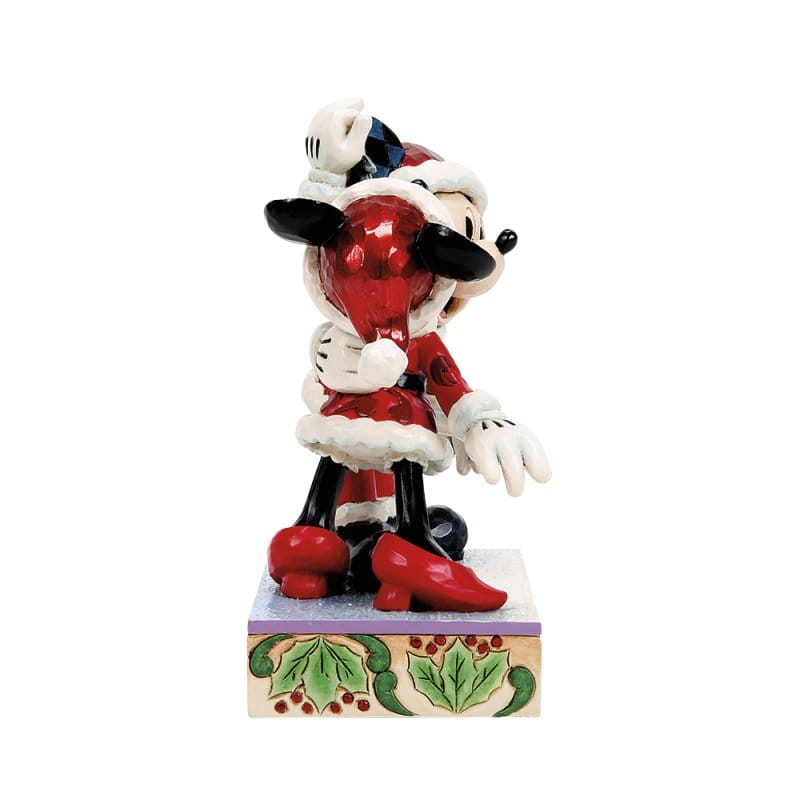 Disney Traditions Mistletoe Moments (Mickey and Minnie Mistletoe) Figurine By Jim Shore 6018709