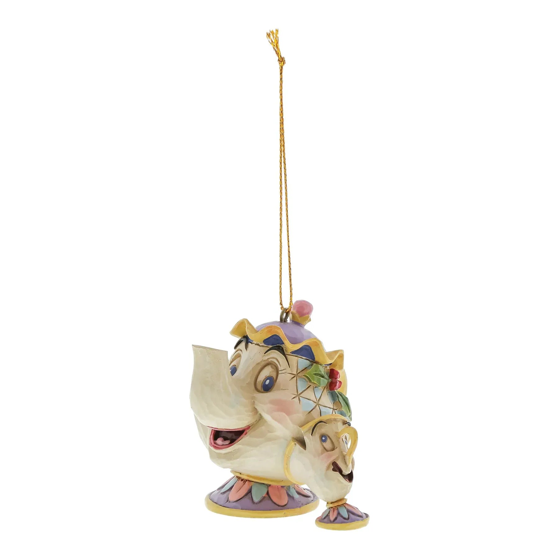 Disney Traditions Mrs Potts & Chip Hanging Ornament A21431