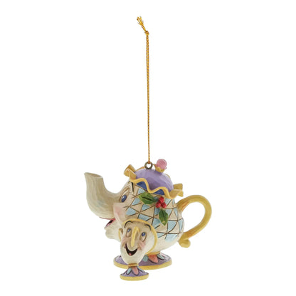 Disney Traditions Mrs Potts & Chip Hanging Ornament A21431