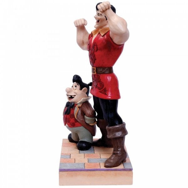 Disney Traditions Muscle-Bound Menace - Gaston and Lefou Figurine 6005969