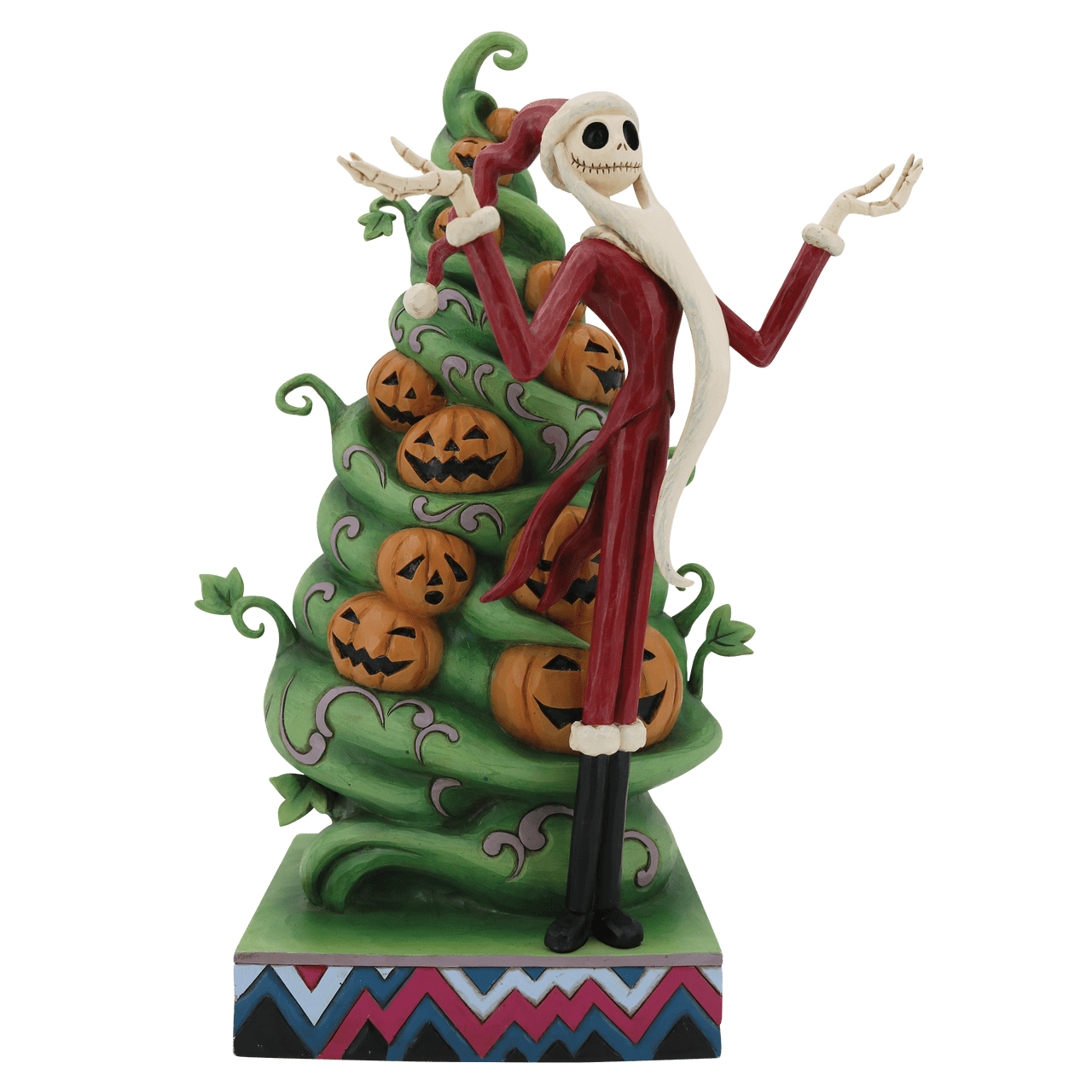 Disney Traditions Nightmare Before Christmas Jack with Tree (Interchangeable) Figurine By Jim Shore 6013055