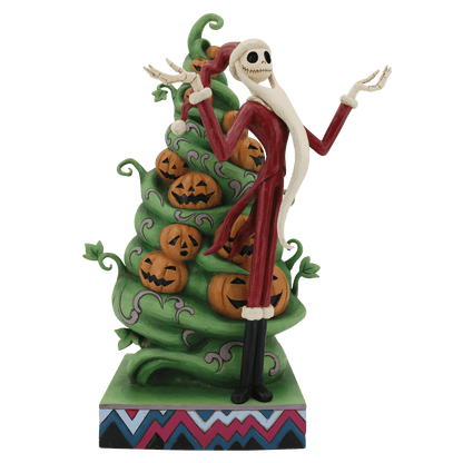 Disney Traditions Nightmare Before Christmas Jack with Tree (Interchangeable) Figurine By Jim Shore 6013055