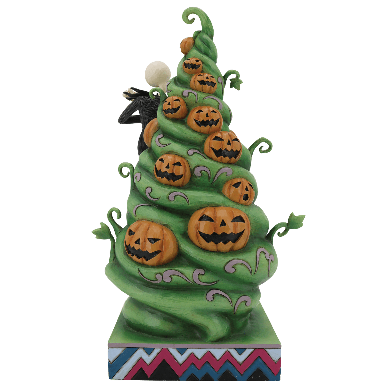 Disney Traditions Nightmare Before Christmas Jack with Tree (Interchangeable) Figurine By Jim Shore 6013055