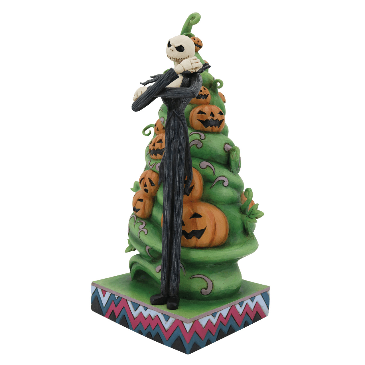 Disney Traditions Nightmare Before Christmas Jack with Tree (Interchangeable) Figurine By Jim Shore 6013055