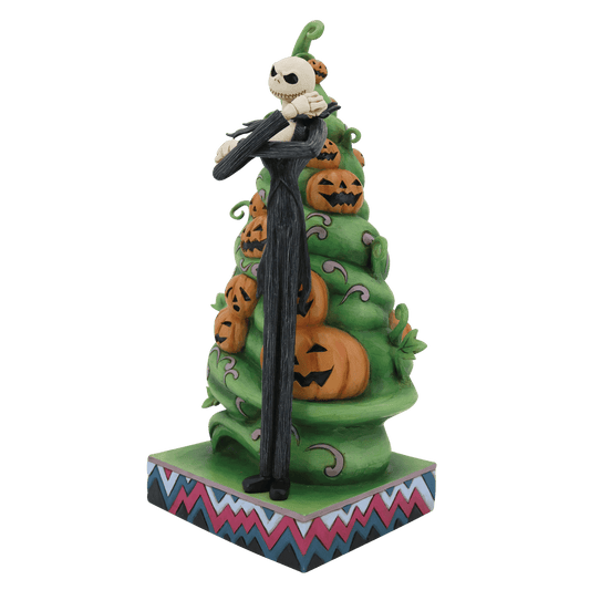 Disney Traditions Nightmare Before Christmas Jack with Tree (Interchangeable) Figurine By Jim Shore 6013055