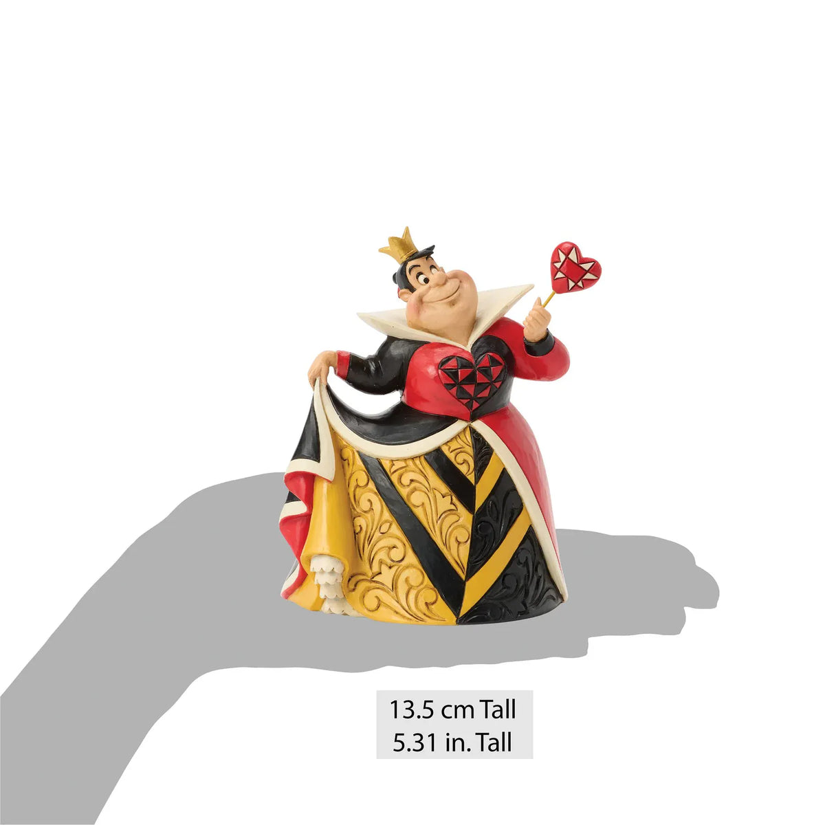 Disney Traditions Off With Their Heads! Queen of Hearts Figurine By Jim Shore