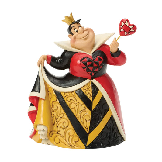 Disney Traditions Off With Their Heads! Queen of Hearts Figurine By Jim Shore
