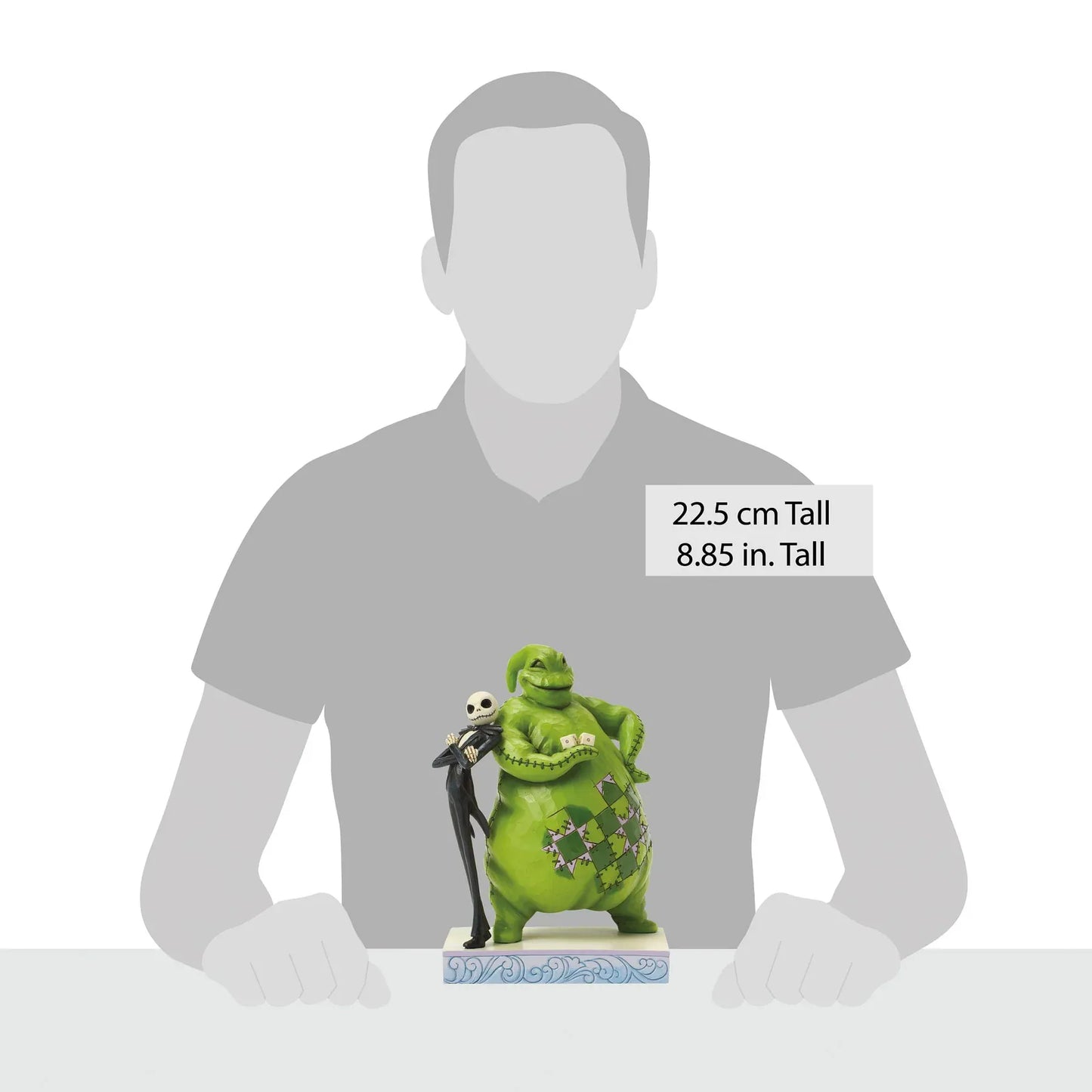 Disney Traditions One More Roll (Jack and Oogie Boogie) Figurine By Jim Shore 6017934