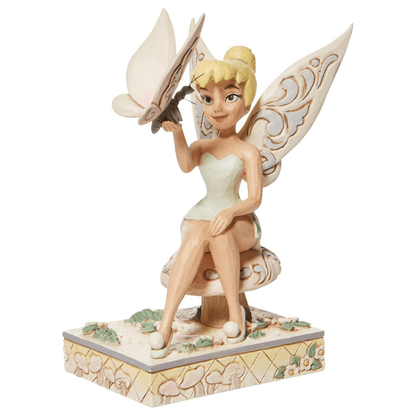 Disney Traditions Passionate Pixie - White Woodland Tinker Bell Figurine 6008994