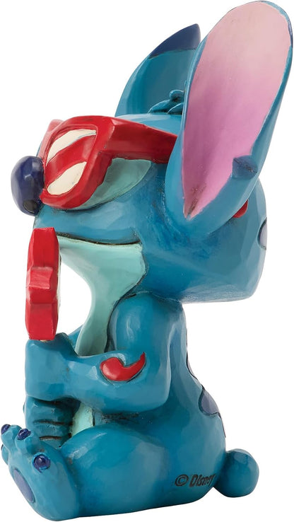 Disney Traditions Patriotic Stitch Figurine By Jim Shore